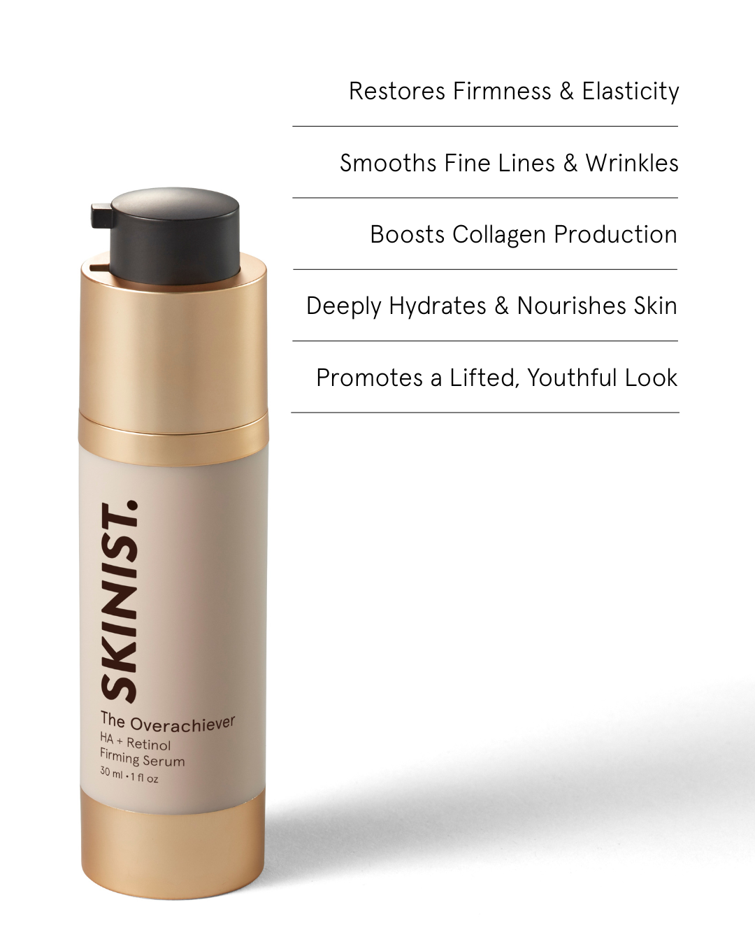 The Overachiever | Hydrating Night Serum with Hyaluronic Acid & Retinol