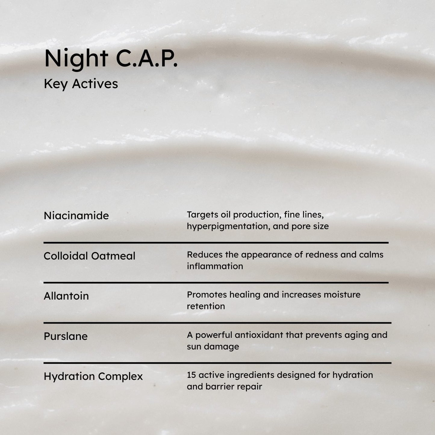 Night C.A.P. by Graes/8-in-1 Night Moisturizer